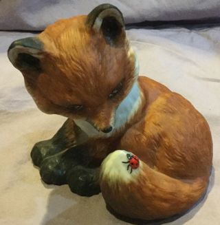 Baby Fox Figurine Outfoxed