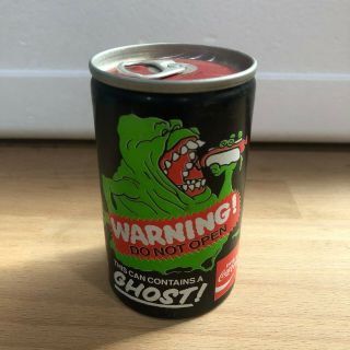 Ghostbuster Movie 150ml Coca Cola Coke Ghost in Can from England 1984 - Rare 2