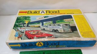 Vintage 1967 Build A Road For Matchbox Models Playset