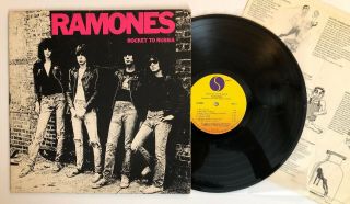 Ramones - Rocket To Russia - 1977 Us 1st Press Sr 6042 (vg, ) Ultrasonic