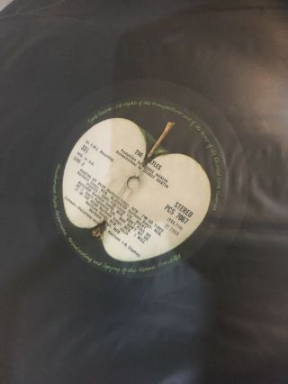 The Beatles White Album Vinyl Lp 1968