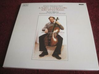 Rca Anner Bijlsma Bach 6 Cello Solo Suites 3lp