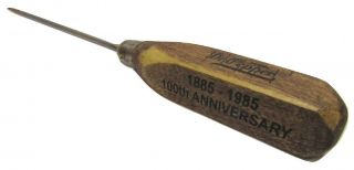 Vintage Wood Handle Ice Pick Dr Pepper 100th Anniversary 1885 - 1985 Advertising
