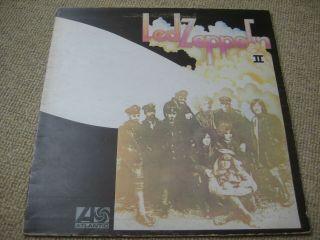 Led Zeppelin Ii 2 Lp Uk Red & Plum Summer 