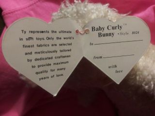 Ty BABY CURLY Vintage 12 