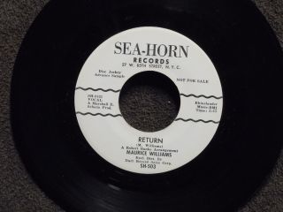 Northern Soul Maurice Williams Return Sea Horn 503 M - Dj