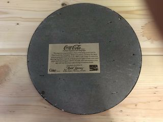 vintage metal coca cola sign 3