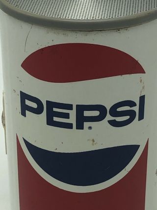 Vintage Pepsi Cola Can Transistor Radio Promotional Gadget Item General Electric 2