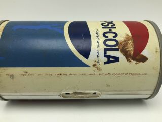 Vintage Pepsi Cola Can Transistor Radio Promotional Gadget Item General Electric 7