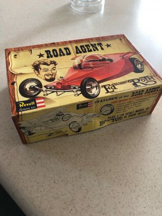 1964 Ed Big Daddy Roth Brother Rat Fink Revell Model Kit Complete In Vintage Box