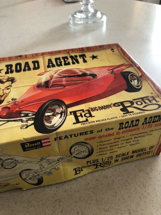 1964 Ed Big Daddy Roth BROTHER RAT FINK Revell Model Kit Complete in VINTAGE BOX 4