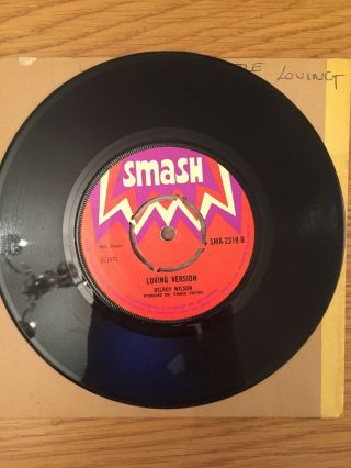 A Little Loving Alton Ellis / Loving Version Delroy Wilson 7” Vinyl Single Smash