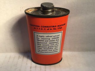 Vintage Lionel Oil Can NOS Handy Oiler Oz 4 rare Lead tin Oilzum Richfield BP DX 4