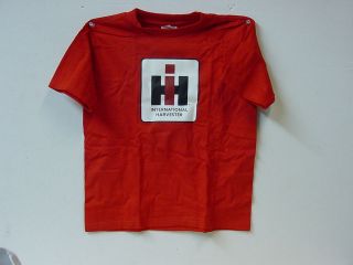 International Harvester Child T - Shirt With Ih Logo,  Size 7