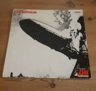Led Zeppelin I Vinyl Lp Atlantic Records Atl40031 1969 German Press
