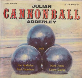 Cannonball Adderley Savoy Lp