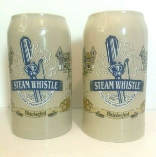 Steam Whistle Oktoberfest Beer Stein Mug Canada 