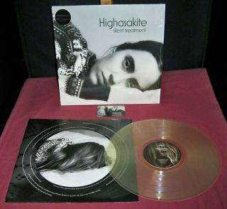 Highasakite Silent Treatment,  Limited Ed Clear Vinyl Lp Propeller Prr83 2014,  Ex