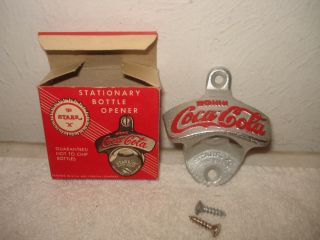 Vintage Starr X Coca Cola Wall Mount Bottle Opener