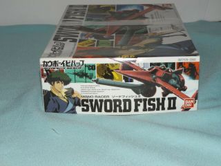 08 COWBOY BEBOP Bandai Sword Fish II MONO RACER Fighter MODEL Spike Spiegel 3