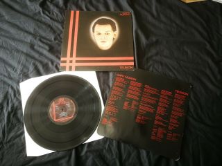 Gary Numan Telekon Uk Dark Red Vinyl 1980 With Rounded Lyric Inner