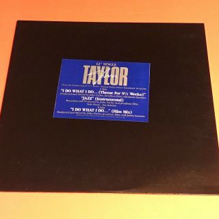 Duran Duran John Taylor I Do What Us 12 Promo Only Sticker Rare 1986