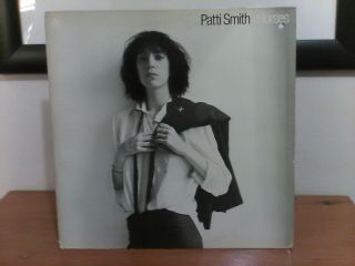 Patti Smith - Horses: Ultra Rare White Label/horses Promo 1st Pressing Sterling