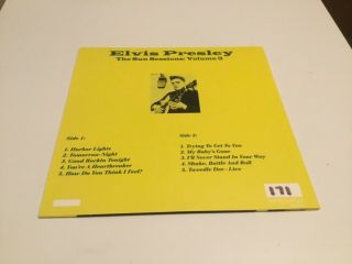 Elvis Presley 10” LP (The Sun Sessions Vol.  3) 2