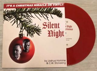 Josh Homme Silent Night Ltd 7” Red Vinyl Qotsa Queens Of The Stone Age