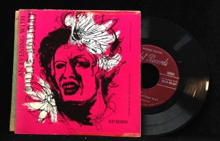 Billie Holiday - An Evening With - Clef 190 - 7 " 45rpm Ep Dsm