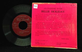 Billie Holiday - An Evening With - Clef 190 - 7 