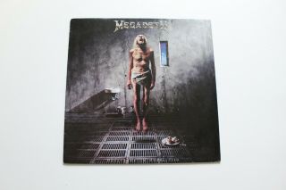 Megadeth: Countdown To Extinction Vinyl Lp (1992 First Uk Pressing) Estu 2175
