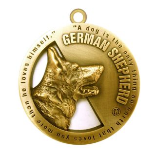 German Shepherd Dog Id Tag 2 " Limited Edition