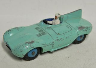 Meccano England Dinky Toys Jaguar Type D 238 Racer Vintage 1957 - 65 Rare Car