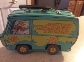 Scooby - Doo The Mystery Machine Tin Lunch Box Hanna - Barbera 2000