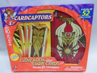 Cardcaptors Sakura Clow Book With Clow Cards.  Please Read Discription
