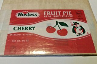 Vintage Hostess Cherry Fruit Pie Packaging - Magician Wrapper