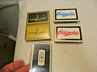 5 Vintage Oldsmobile Playing Cards 2 Are & 2 Are - Nr