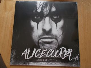 Lp Alice Cooper - Inside Out Live 1979 (&) Vinyl Record