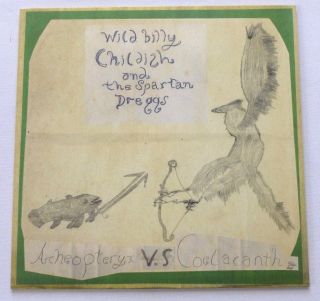 Wild Billy Childish & The Spartan Dreggs - Archeopteryx Vs Coelacanth Lp