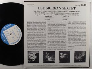 LEE MORGAN SEXTET Self Titled BLUE NOTE LP VG,  200g Classic Records mono 2