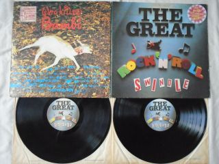 Sex Pistols - The Great Rock N Roll Swindle Double Lp Stickered Sleeve