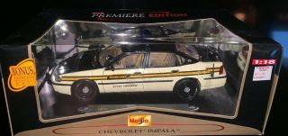 1/18 Maisto Premiere Edition 2000 Chevy Impala State Trooper Tennessee