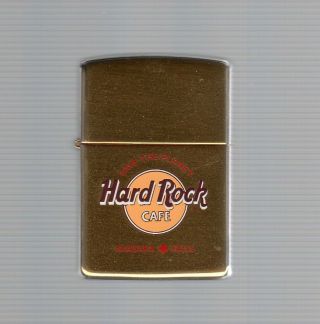 1997 Hard Rock Cafe,  Niagara Falls,  Canada,  Zippo Lighter