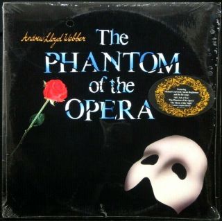 Phantom Of The Opera London Cast 1987 1st Ed Promo 2 - Lp