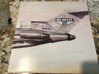 Beastie Boys " Licensed To Ill " Def Jam Gatefold Vintage Rap Rock Rarelp