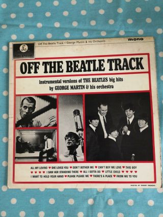 The Beatles / George Martin - Off The Beatle Track - Rare 1964 Mono Lp (pmc1227)