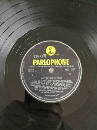 The Beatles / George Martin - Off The Beatle Track - rare 1964 mono LP (PMC1227) 6