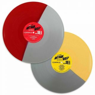 Ant - Man And The Wasp Soundtrack 2lp Mondo Split Colored Vinyl Oop Marvel