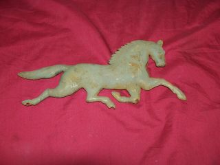 Old Tin Metal Horse For Repurposing Art Craft Project Piece Vintage Decoration